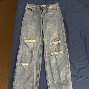 IAMGIA Jeans wide leg ripped high waisted